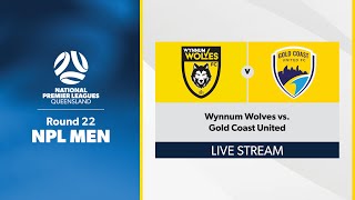 NPL Men Round 22  Wynnum Wolves vs Gold Coast United [upl. by Luapleahcim]