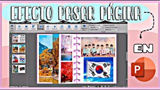 📖💻EFECTO PASAR PÁGINA EN POWER POINT ✅ SIMULAR LIBRO ABIERTO 📖 MUY FÁCIL [upl. by Notsahc347]