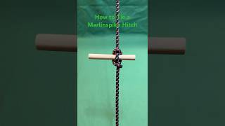 How to Tie a Marlinspike Hitch [upl. by Jackquelin]