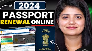 Passport Renewal Process 2024Passport Renewal kaise kare [upl. by Mettah]