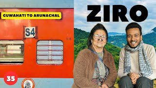 TRAVELLED GUWAHATI TO ZIRO VALLEY  Arunachal Pradesh  to meet Dadi 🤗 [upl. by Shifra965]