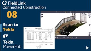 FieldLink Tips 8 Scan to Handrail Fabrication in 20 minutes [upl. by Ynohtna]