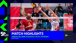 Highlights  Savino Del Bene SCANDICCI vs SC POTSDAM  CEV Volleyball Cup 2023 [upl. by Niu]