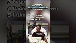 Top 5 Anesthesia Moments [upl. by Grosmark]