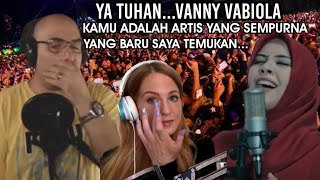 VANNY VABIOLA REACTIONDIA ARTIS YANG PALING SEMPURNA YANG PERNAH SAYA TAU [upl. by Elatsyrk]