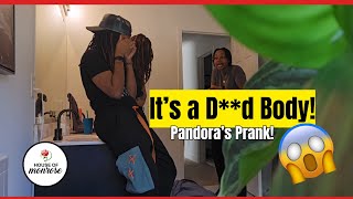 Pandora Pranks Monrose Boiz with a Body on the Floor [upl. by Edecrem496]