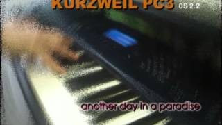 KURZWEIL PC3  my setups for Phil Collins songs [upl. by Aelyk]