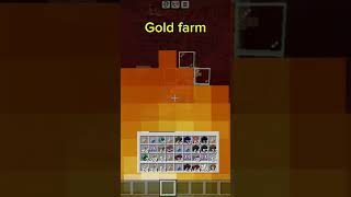 Piglin farm minecraftshorts minecraft minecraftmemes fypシ゚viral meme [upl. by Laenej]