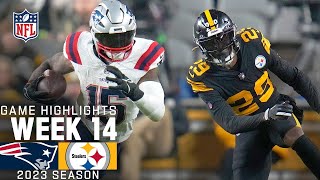 New England Patriots vs Pittsburgh Steelers Full Game Highlights  NFL Week 14 2023 [upl. by Rifkin]