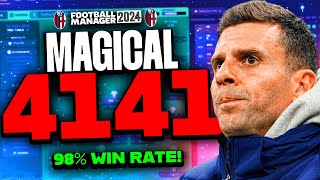 Thiago Mottas MAGICAL Winter Update FM24 Tactics  Best FM24 Tactics [upl. by Odradlig]