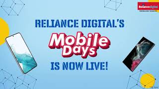 Reliance Digital  Mobile Days [upl. by Ahsietal]