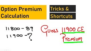 Option Premium Calculation Simplified Try this shortcut trick to find delta  EQSIS [upl. by Nosnaj]