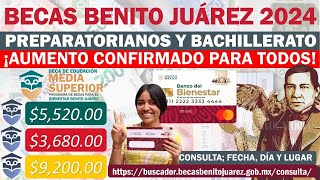 🔴✅ ¡PRIMER DEPÓSITO🥳💸 Beca Benito Juárez 2024 para Educación Media Superior Bachiller Prepa [upl. by Nitaf]