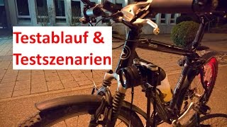 So haben wir die Fahrradlichter getestet – Blick hinter die Kulisse  Alles Fahrrad 17 [upl. by Haerb]