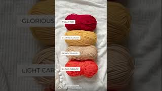 Which color palette speaks to you the most 🪄🧶 Paintbox Yarns Simply Dk [upl. by Auohs948]