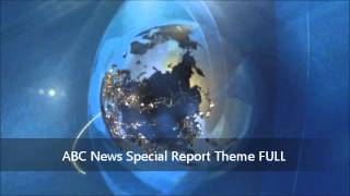 ABC News Special Report 2013 theme FULL [upl. by Ianteen]