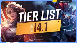 NEW TIER LIST for PATCH 141  League of Legends [upl. by Enaujed768]