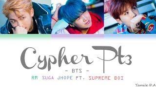 BTS  Cypher Pt3 killer ft Supreme Boi  Letra Fácil Pronunciación [upl. by Gaal]