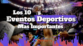 Los 10 Eventos MÁS IMPORTANTES del Deporte l Historia del Deporte [upl. by Jacinta]