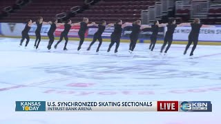 Skating Sectional Championships kickoff at Intrust Bank Arena [upl. by Niarda181]