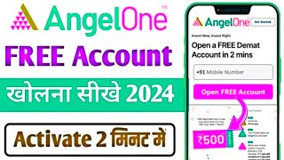 How to Open Angel One Account  Angel one app account kaise banaye  Angel one account opening [upl. by Keeton81]