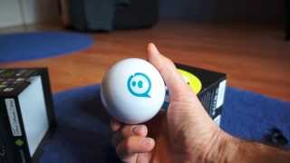 Sphero 20  Ball Robot  Unboxing  first funny impressions [upl. by Okoyik]