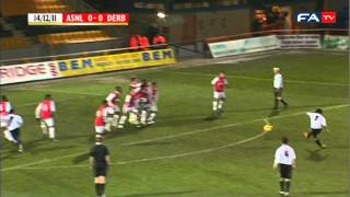 Arsenal 01 Derby  FA Youth Cup Official Goals and Highlights [upl. by Lebazej]