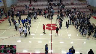 Sublette High School vs Elkhart High School Boys Varsity Basketball [upl. by Gustin220]