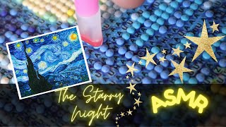 THE STARRY NIGHT Diamond Painting  VINCENT VAN GOGH  Oddly Satisfying ASMR [upl. by Aynor974]