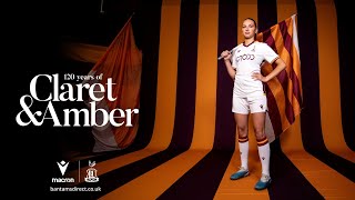 120 YEARS OF CLARET amp AMBER THE ALLNEW 202324 AWAY KIT [upl. by Anaer]