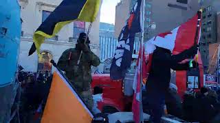 🔴LIVE Ottawa  RAW Footage Freedom Convoy 2022 Day 2  Parliament Hill  Saturday Jan 29 [upl. by Litnahs745]