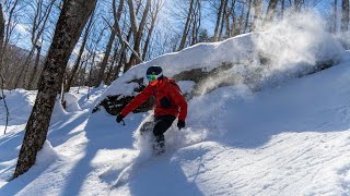 Vermont Backcountry Powder Skiing [upl. by Antonio]