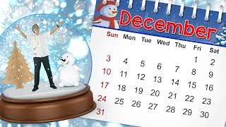 December  Calendar Song for Kids  Month of the Year Song  Holidays  Jack Hartmann [upl. by Namreh]