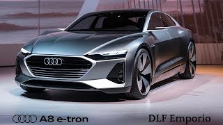 Audi A8 ETron Display Setup at DLF Emporio [upl. by Aihsar]