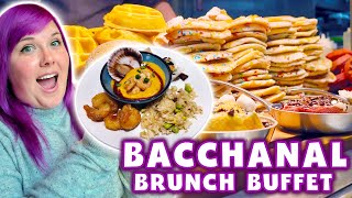 Bacchanal brunch buffet review  the BEST Las Vegas brunch buffet [upl. by Cleland569]