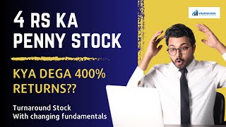 🚀 Multibagger Penny Stock with 400 Returns Potential TechnoFunda Analysis 🚀 [upl. by Nnairrek335]