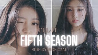 ILLIT 아일릿 SidebySide Cam  The Fifth Season Moka Wonhee [upl. by Yanahc]