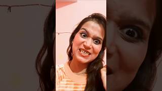 Black Teeth Makeup Hack😬🤪makeup teeth trending tutorial shorts ytshort makeuptutorial hack [upl. by Anirhtak]