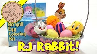 No Spill Easter Egg Coloring Kit  RJ Rabbit Approved [upl. by Irem346]