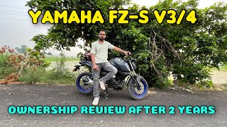 YAMAHA FZS V3V4 2024  Ownership review after 2 years yamaha rajanmotovlogs yamahafzsv3bs6 [upl. by Paucker]