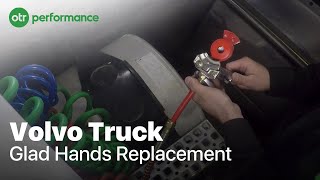 OTR Trucking How to use a Glad Hand Air Hose [upl. by Anahc]