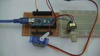 Servo motor control with Arduino [upl. by Sile]