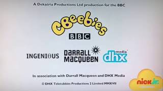 CBeebiesIngeniousDarrell MacQueenDHX Media Logo [upl. by Niabi]