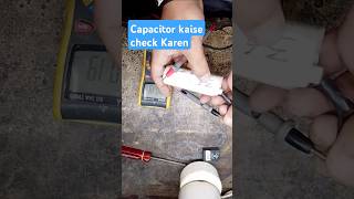 Capacitor kaise check Karen capacitor host [upl. by Mohorva542]