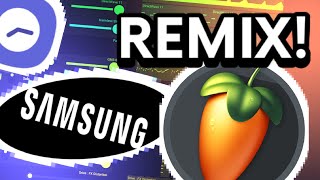 FL Studio Mobile Samsung Homecoming Alarm Remix [upl. by Remy]