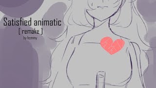 satisfied  oc x hp au animatic  remake [upl. by Silverstein670]