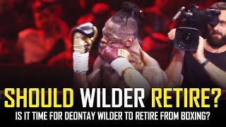 SHOULD DEONTAY WILDER RETIRE 🤔 [upl. by Senoj938]