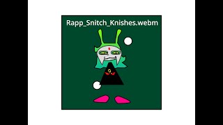 Rapp Snitch Knishes Animation [upl. by Sarette]