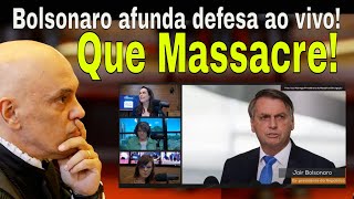 MASSACRADO BOLSONARO ENCURRALADO POR JORNALISTAS AFUNDA SUA DEFESA LULA MUDANÇAS IMPORTANTÍSSIMAS [upl. by Ihtraa]