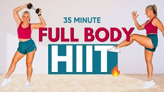 Torch Fat amp Feel Energized 35 MIN FULL BODY HIIT FOR WOMEN 40 [upl. by Dene]